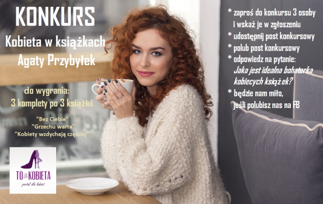 Konkurs - Kobieta w książkach Agaty Przybyłek