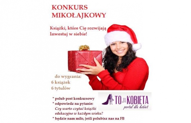 Konkurs Mikołajkowy - Książki które Cię rozwijają. Inwestuj w siebie!