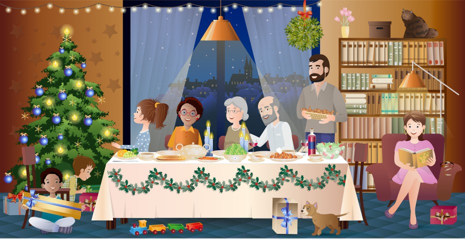 Poradnik. Niewygodne pytania przy stole wigilijnym? Jak przetrwać Boże Narodzenie bez stresu i bez kłótni z rodziną i nie zwariować…