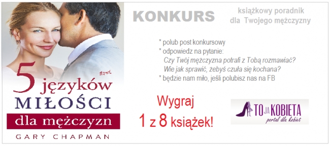 Konkurs - Książkowy poradnik dla Twojego mężczyzny