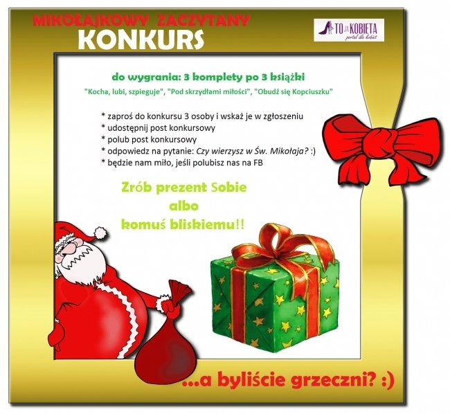 Konkurs - Mikołajkowy zaczytany Konkurs