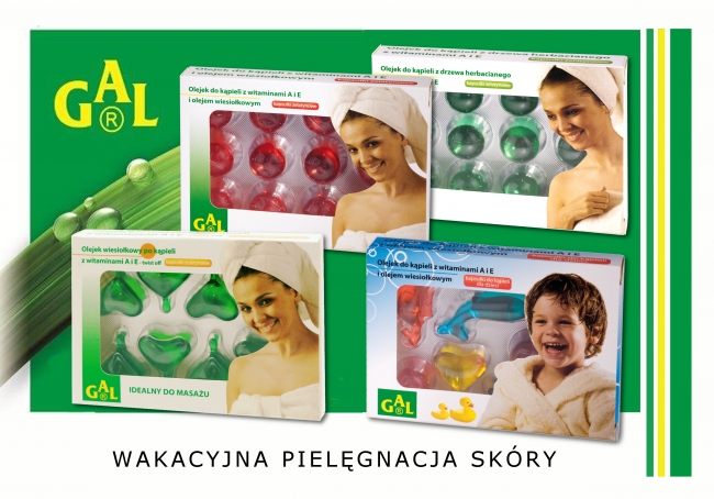 WAKACYJNA PIELĘGNACJA SKÓRY Z PRODUKTAMI FIRMY GAL